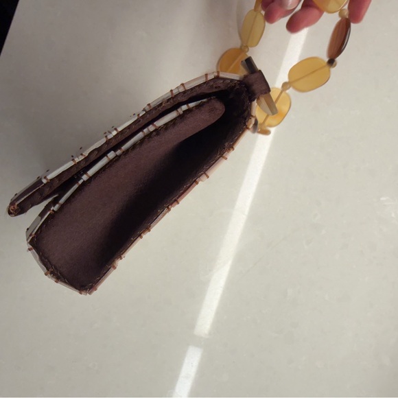 Mother of pearl hand stitched vintage bag - Picture 5 of 6